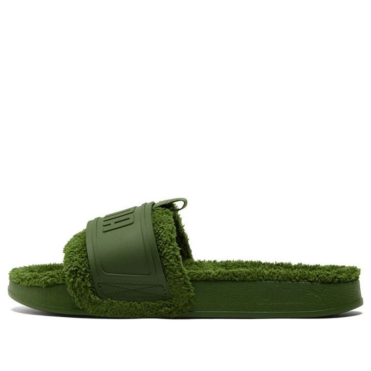 Кецове и обувки Puma Leadcat Ylm Slide Winter Slippers Зелено | 384411-03, 0