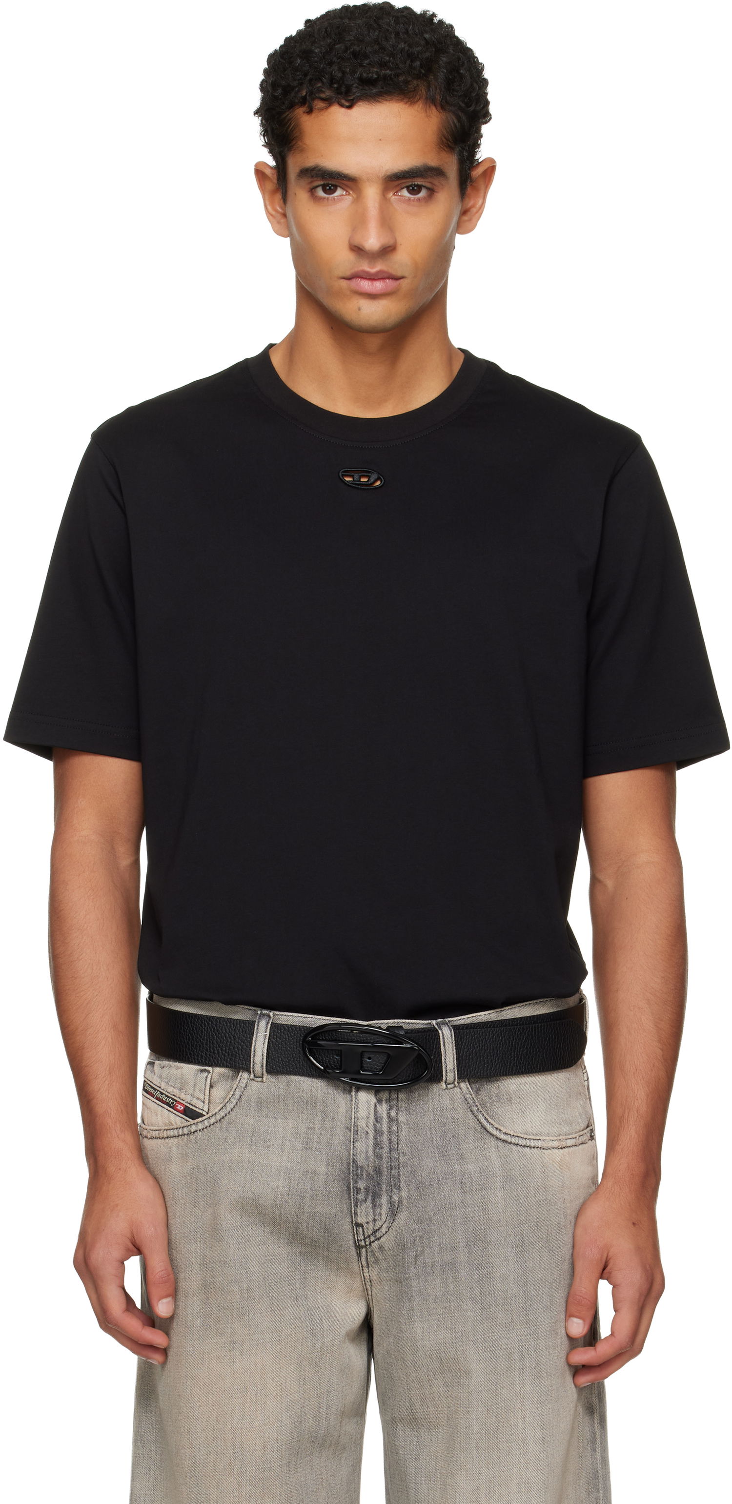 Тениска Diesel T-Adjust-Marey T-shirt Черно | A19420-0NIAX-9XX, 0