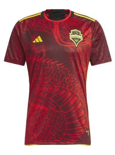 Фланелка adidas Performance Seattle Sounders FC 2023/24 Away Jersey Червено | hi1844