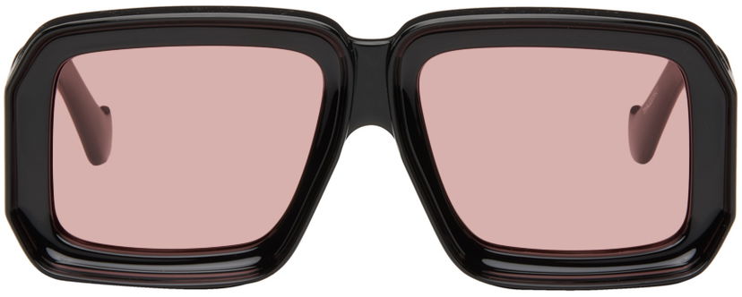 Слънчеви очила Loewe Black Paula's Ibiza Dive Sunglasses Черно | LW40064U@5601Y