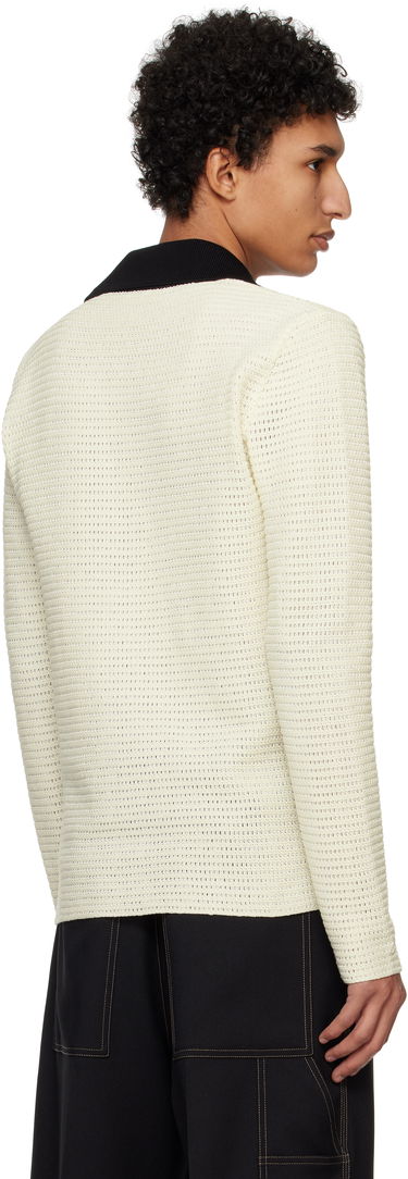 Пуловер Jil Sander Jil Sander Knit Polo Бежово | J22GL0112_J15434, 2