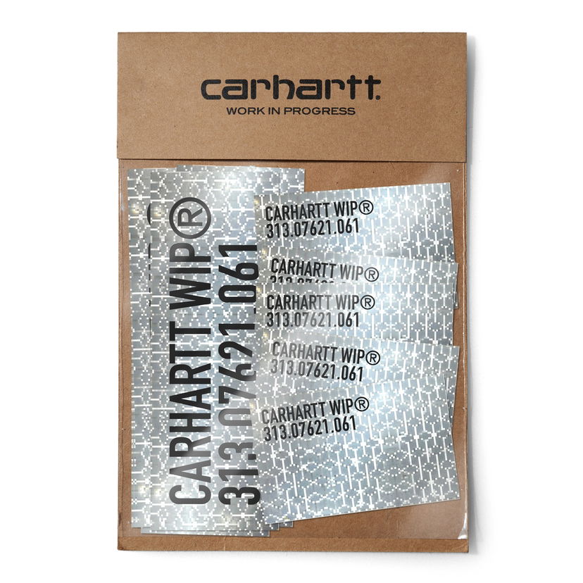 Домашен декор Carhartt WIP Tour Sticker Bag Сиво | I033617_TJ_XX