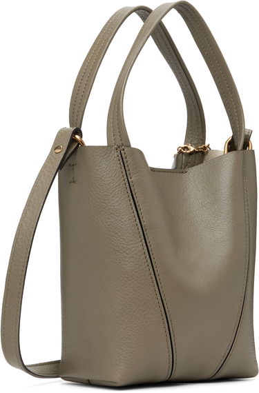 Голяма пазарска чанта CHLOÉ Small 'Chloé' Spin Tote Бургунди | CH25SS812N84, 4