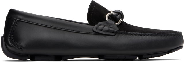 Gancini Buckle Driver Loafers