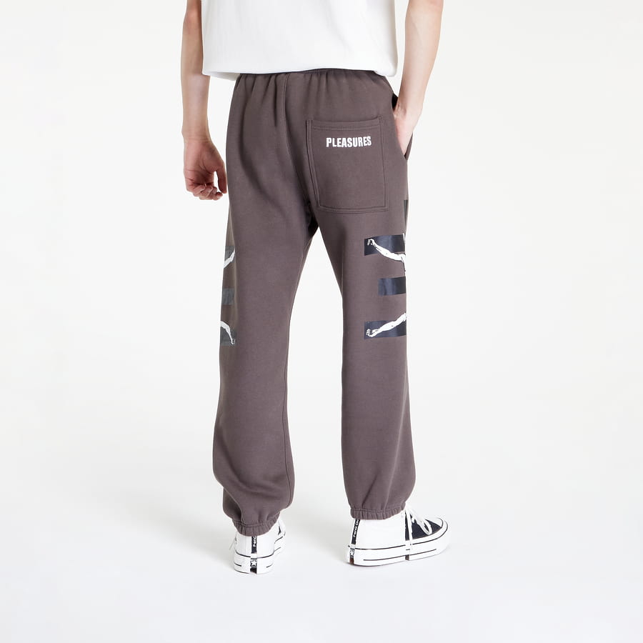 Спортни панталони Pleasures Psychic x TV Sacrifice Sweatpant Кафяво | P22W022 PEPPER, 1