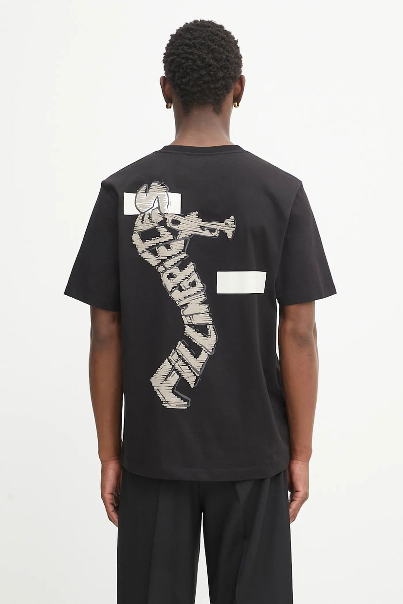 Тениска Filling Pieces Filling Pieces Trumpeteer Graphic T-Shirt Черно | 422520500237