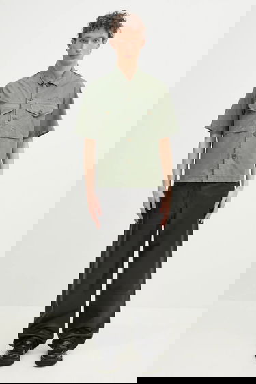 Риза C.P. Company Relaxed Short-Sleeved Shirt Зелено | 18CMSH236A005328G, 3