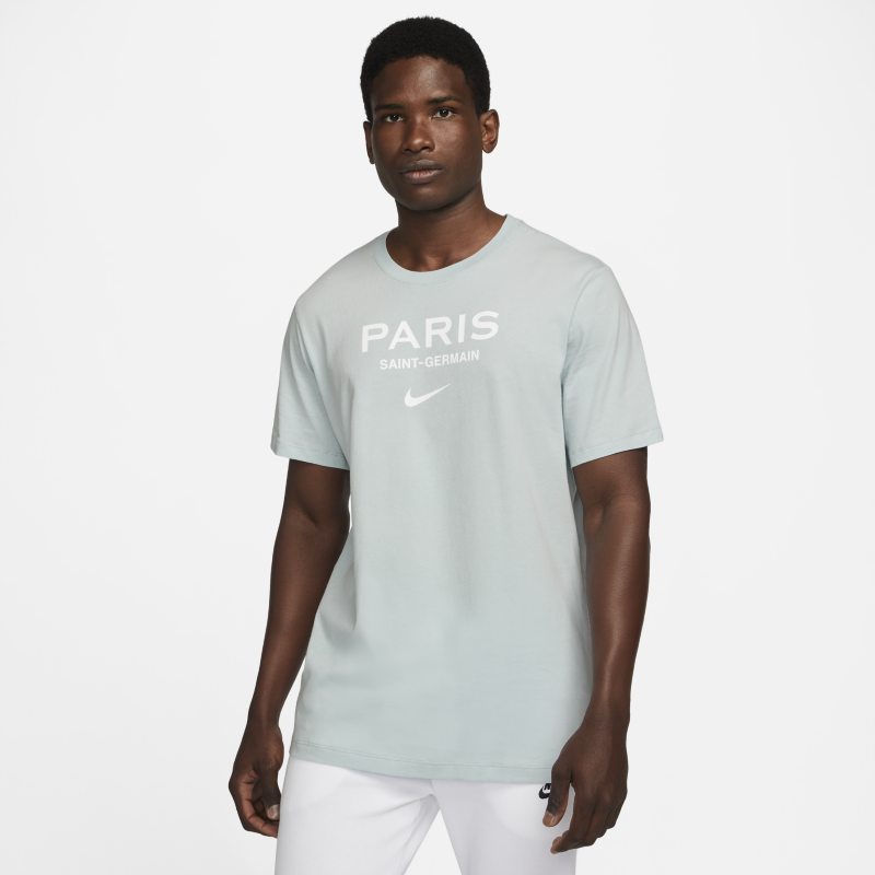 Тениска Nike Paris Saint-Germain Swoosh Football T-Shirt Тюркоазено | DJ1363-471
