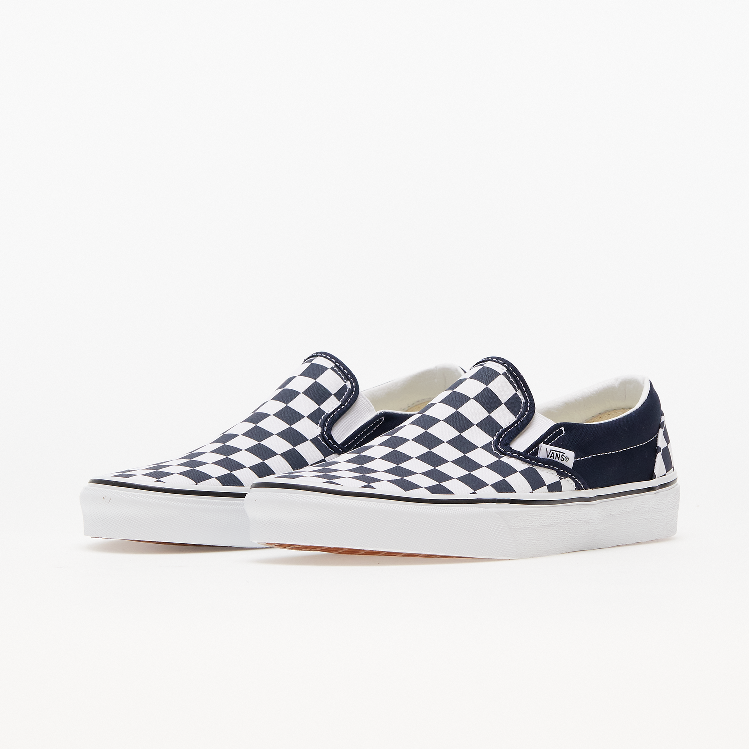 Кецове и обувки Vans Checkerboard Parisian Slip-On Черно | VN0A5JMHARY1, 1