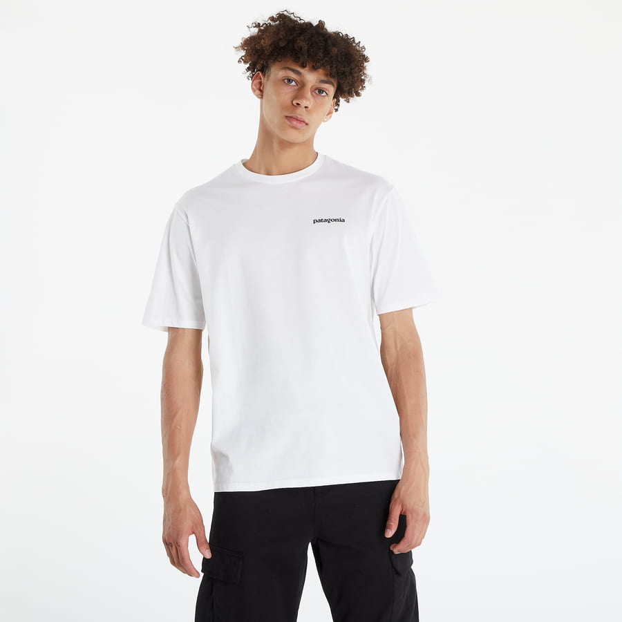 Тениска Patagonia P-6 Mission Regenerative Tee Бяло | 37529-WHI, 0
