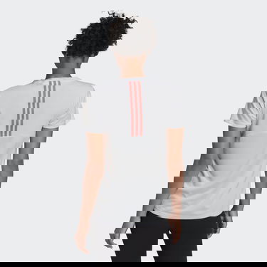 Тениска adidas Originals AEROREADY Designed 2 Move 3-Stripes Sport Tee Бяло | HD9379, 1