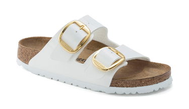 Кецове и обувки Birkenstock Madrid Big Buckle Birko-Flor Бяло | 1019818, 6