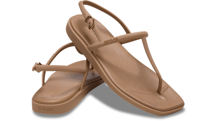 Кецове и обувки Crocs Miami Thong Flips Кафяво | 209793-2JJ, 1
