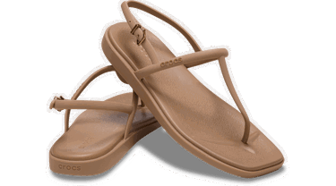 Кецове и обувки Crocs Miami Thong Flips Кафяво | 209793-2JJ, 1