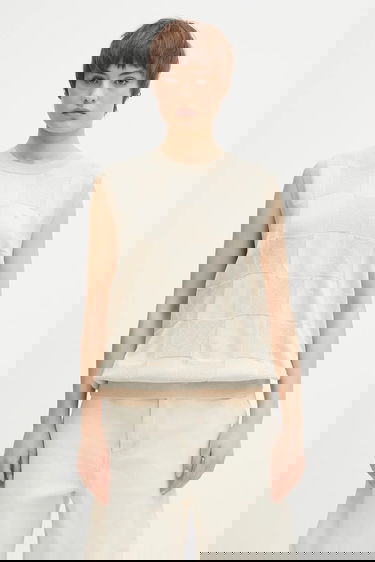 Пуловер Carhartt WIP Checker Vest Sweater Бежово | I034544.2LPXX, 0