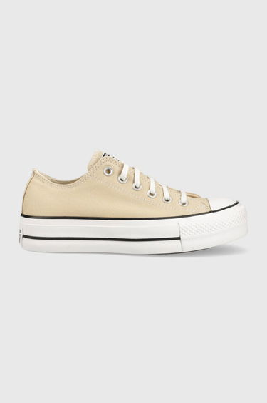 Кецове и обувки Converse Chuck Taylor All Star Lift Platform Бежово | A03542C, 1