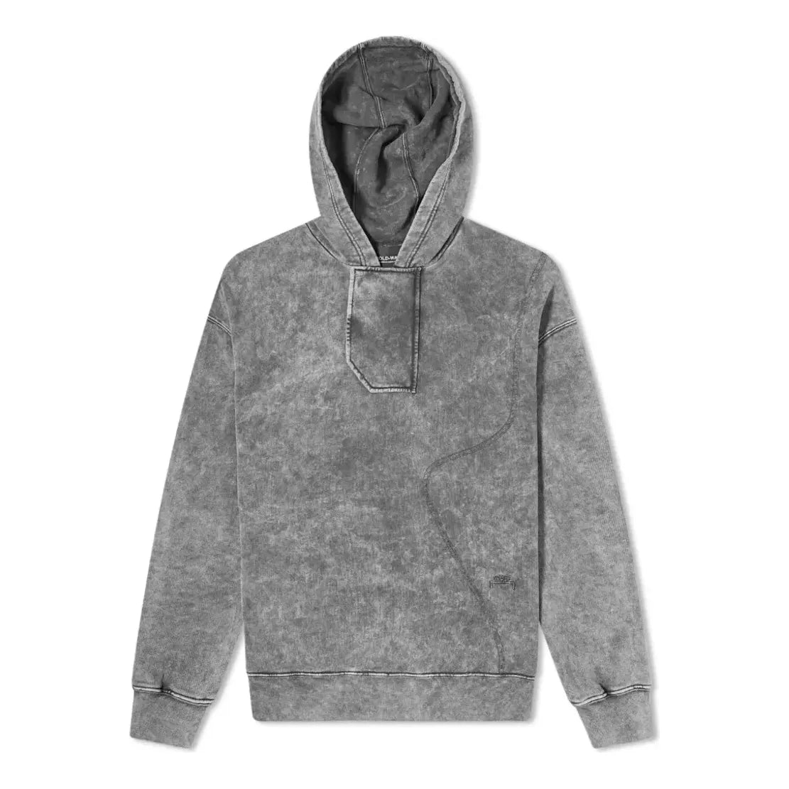 Суитчър A-COLD-WALL* A-COLD-WALL* Heavyweight Fade Out Hoodie Сиво | ACWMW023-BK, 0