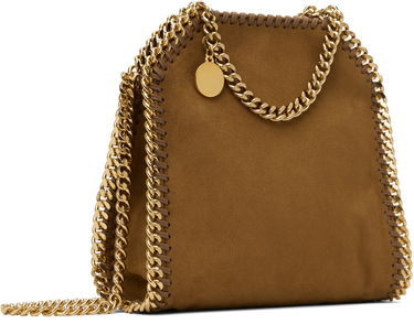 Дамска чанта Stella McCartney Stella McCartney Falabella Tiny Suede Chain Bag Кафяво | 391698WP0543, 1