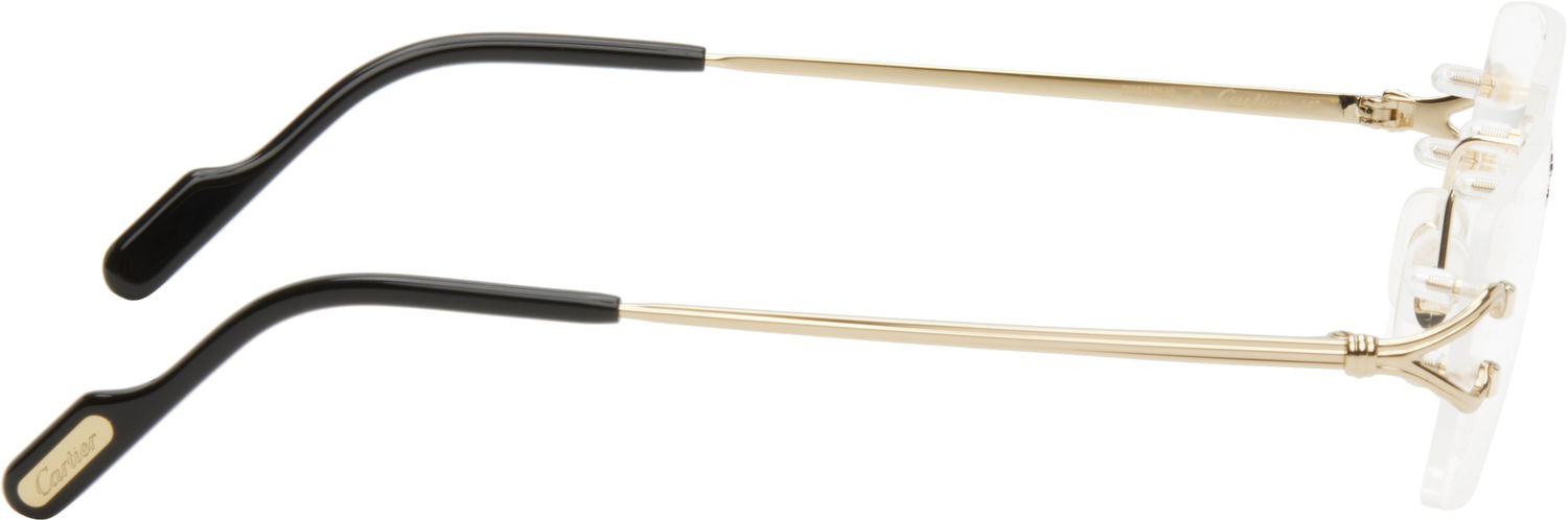 Слънчеви очила Cartier Cartier Décor C Classique Rimless Glasses Металик | CT0563O-001, 1
