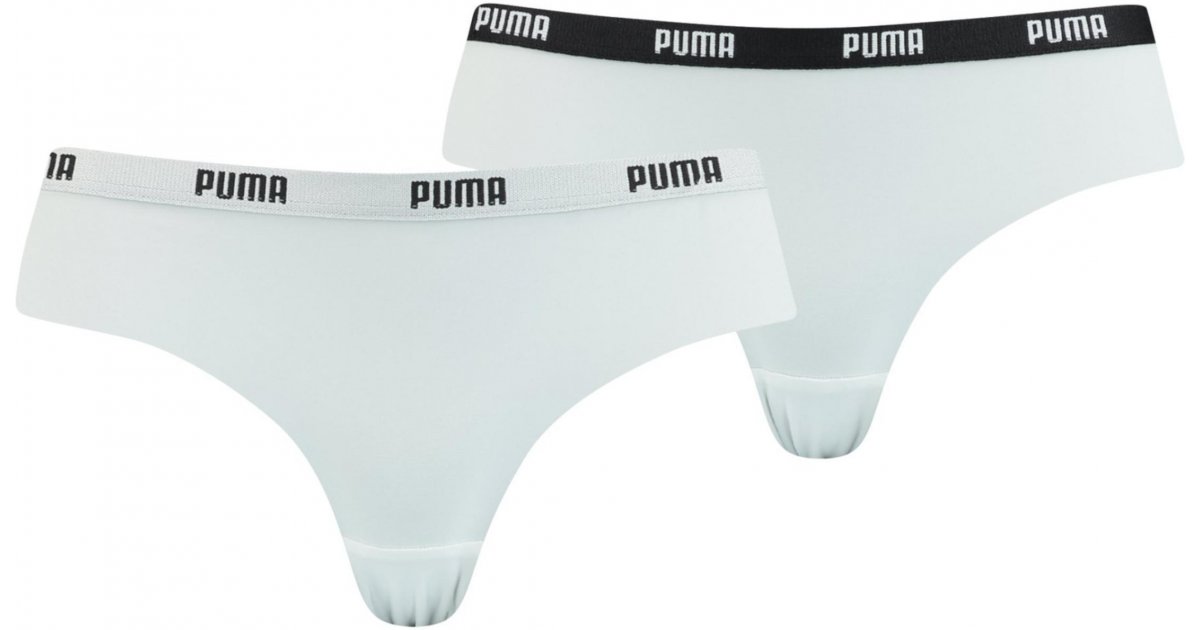 гащички Puma Puma Microfiber Brazilian Briefs (2 Pack) Сиво | 603041001-300, 1