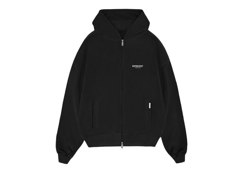Суитчър Represent Clo Represent Owners Club Zip Hoodie Black Черно | MH4039-01