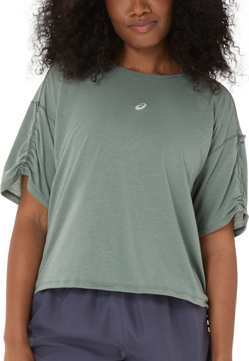 Тениска Asics Asics Nagino Run Adjustable Short Sleeve Top Зелено | 2012d140-400, 0