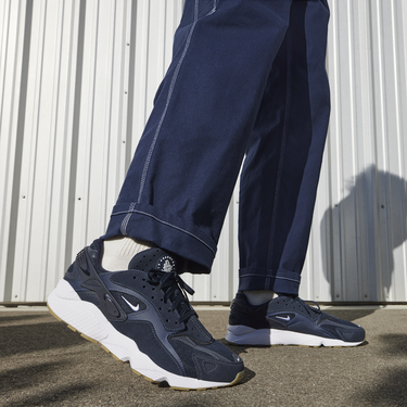 Кецове и обувки Nike Air Huarache Runner Тъмно синьо | DZ3306-400, 4