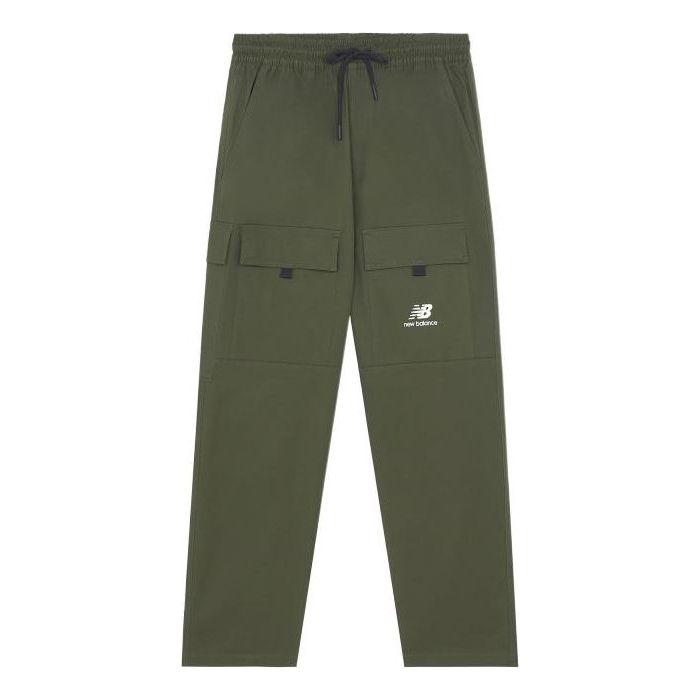 Карго панталони New Balance Casual Cargo Pants Зелено | AMP13396-ECL, 0