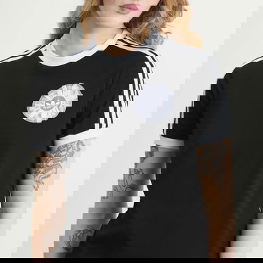 Тениска adidas Originals Tulle Branding T-Shirt Size X-Small Черно | KS6559, 5