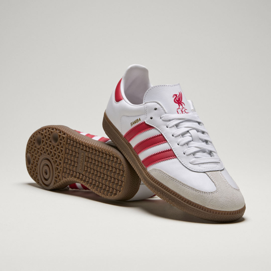 Кецове и обувки adidas Originals Liverpool FC x Samba "White" Бяло | JQ4041, 1