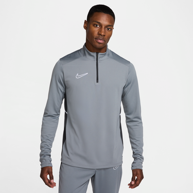 Суитчър Nike Nike Academy Dri-FIT Men's Soccer Training Quarter-Zip Top Сиво | HJ3783-065, 4