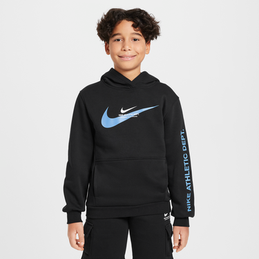 Суитчър Nike Sportswear Fleece Hoodie Черно | HV6965-010, 0