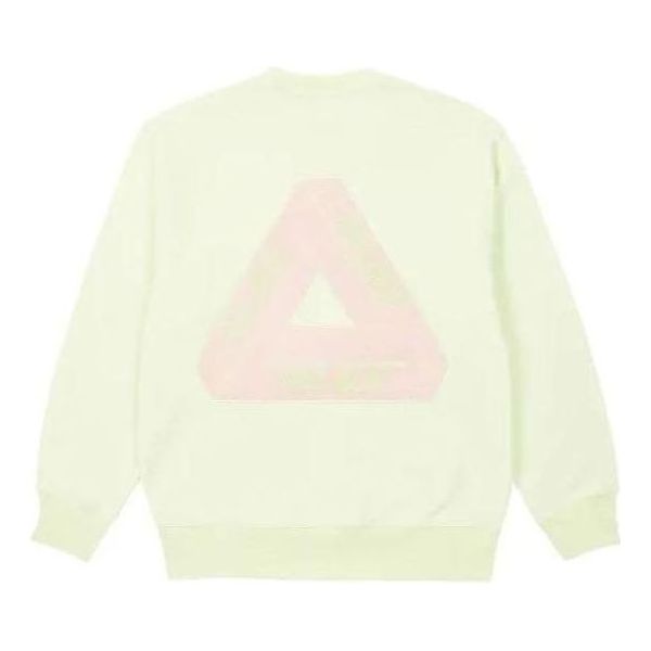 Суитчър Palace Fleece Crew Sweater with Logo Print Зелено | PLC23028