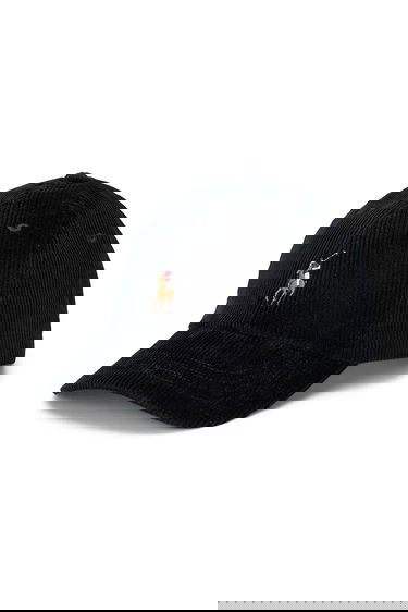 Шапка с козирка Polo by Ralph Lauren Polo Corduroy Baseball Cap with Embroidered Logo Черно | 710847175, 0