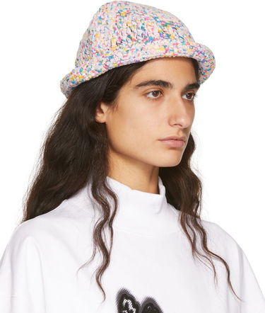 Шапка We11done Crochet Logo Bucket Hat Многоцветен | WD-KH1-22-650-U-BK, 1