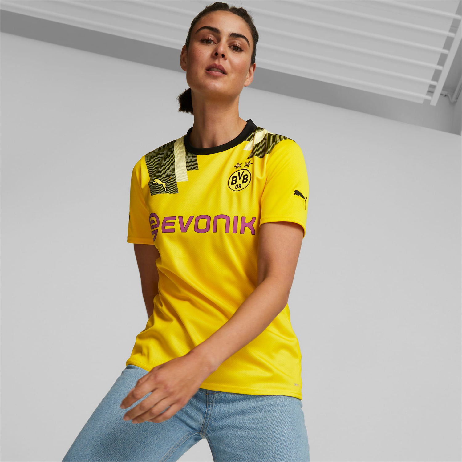 Фланелка Puma Maglia replica Coppa Borussia Жълто | 765896_01, 0