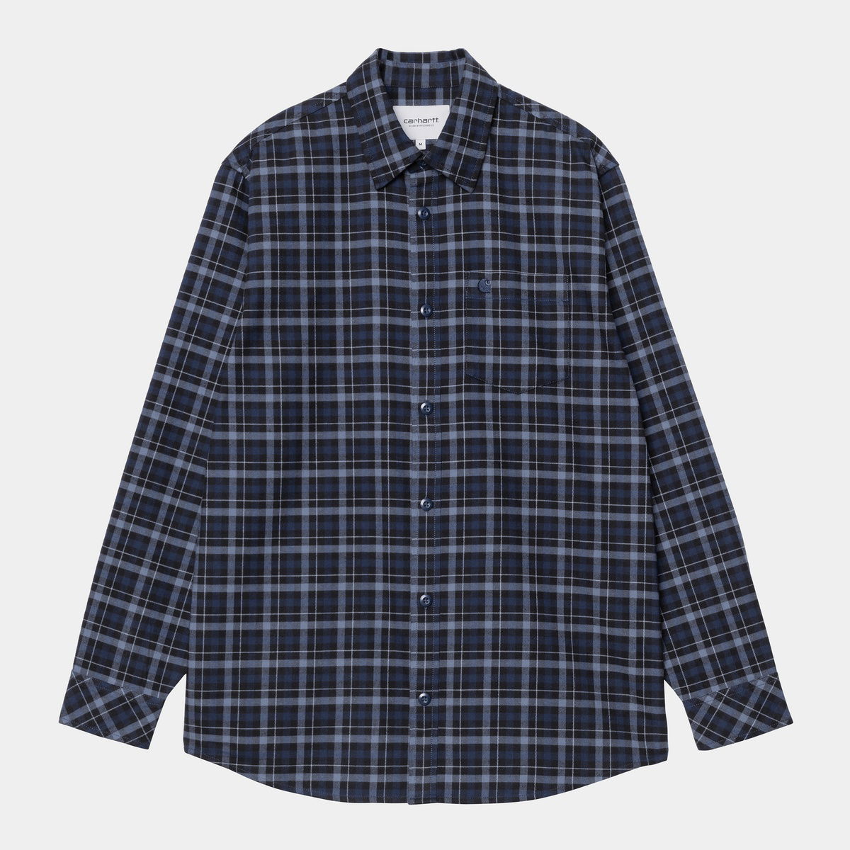 Риза Carhartt WIP Carhartt WIP Widmark Long Sleeve Shirt Синьо | I035326_1, 0