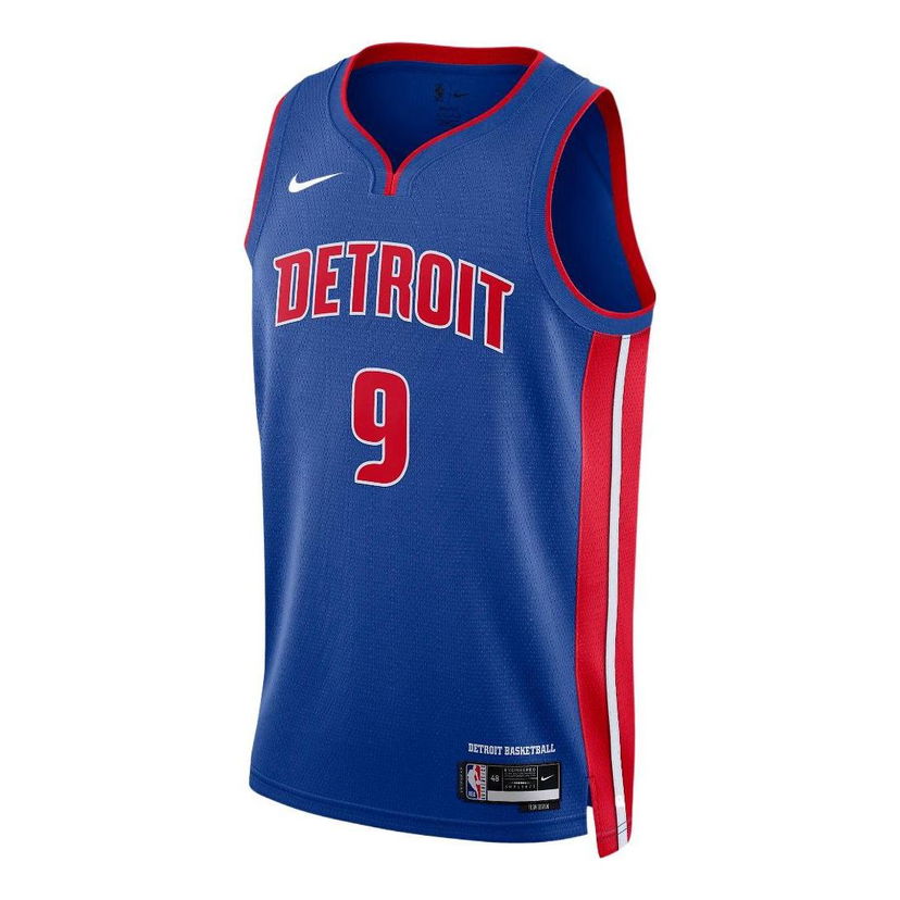 Фланелка Nike NBA Detroit Pistons Jerami Grant #9 Basketball Jersey Синьо | DN2004-400