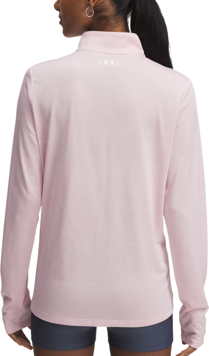 Тениска Under Armour Under Armour Tech 1/2 Zip Twist Top Розово | 1384225-647, 1