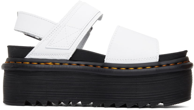 Кецове и обувки Dr. Martens Voss Quad Strap Platform "White" Бяло | 26725100
