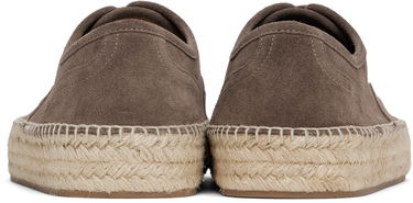 Облекло JW Anderson JW Anderson Lace-Front Platform Espadrilles Сиво | SE0031-LA0240, 1