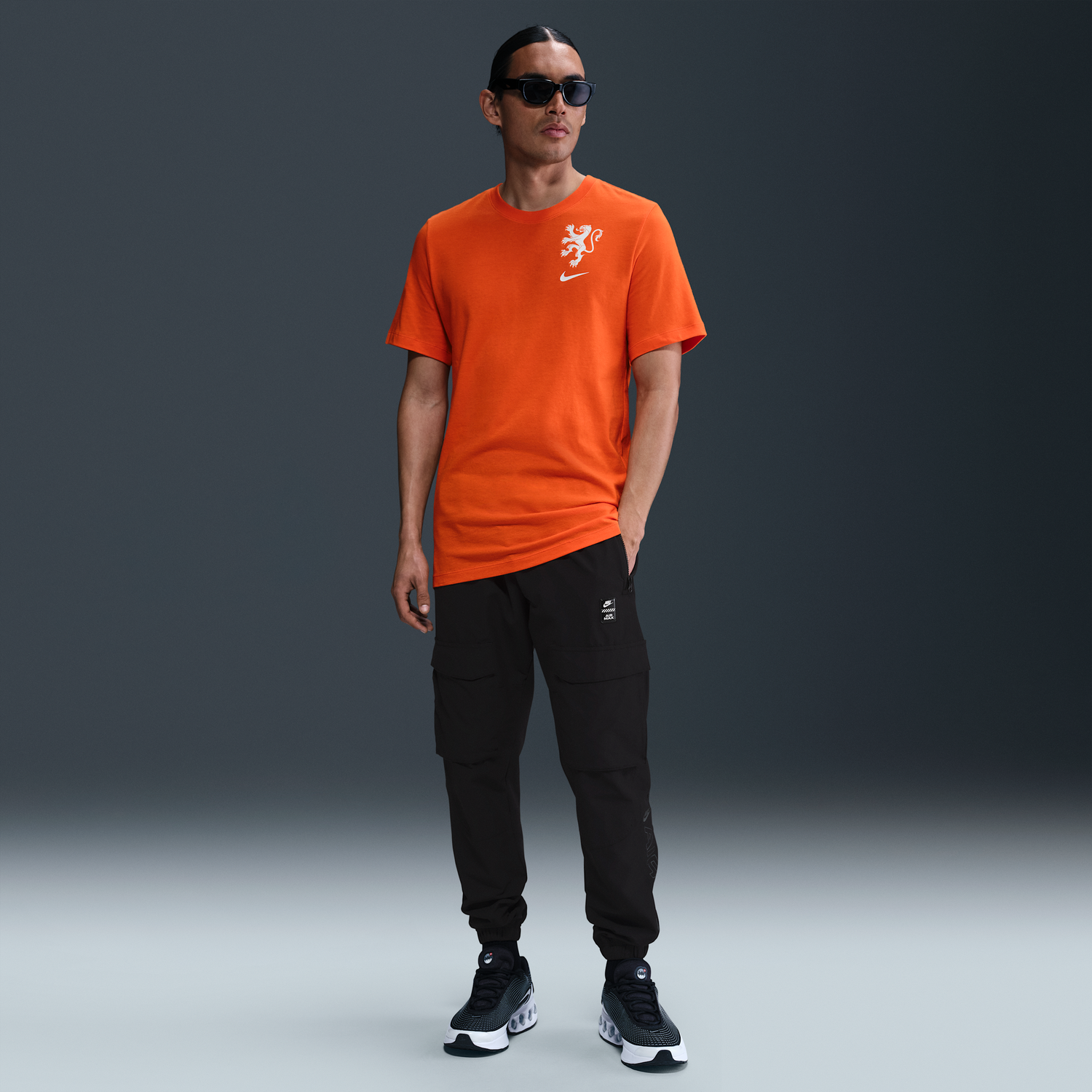 Тениска Nike Netherlands Nike Football T-Shirt Оранжево
 | HQ8432-819, 1