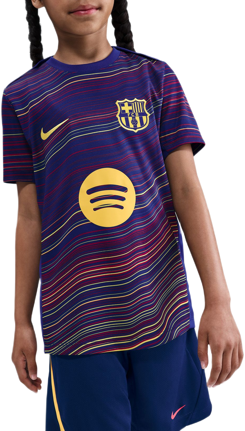 Фланелка Nike FC Barcelona Pre-Match Jersey Лилаво | hj8070-456, 0