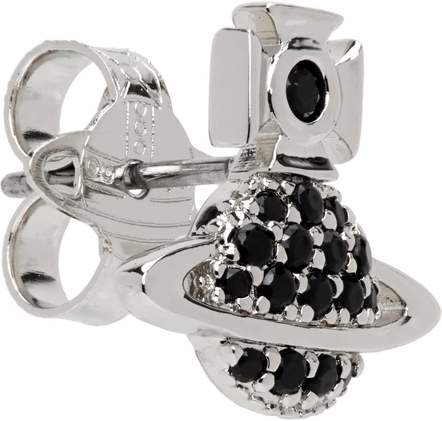 Обеци Vivienne Westwood Single Stud Earring Металик | 6201035J-02P171-, 1