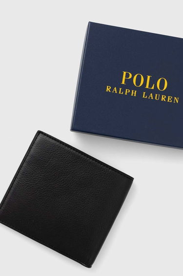 Портфейл Polo by Ralph Lauren Polo Ralph Lauren Leather Wallet Черно | 405913723, 4