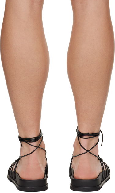 Pокля Rick Owens Rick Owens Hollywood Web Granola Sandals Черно | RP01E7800 LLP, 1