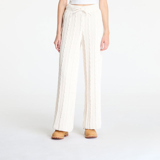 Knited Jogger Pant Wonder White