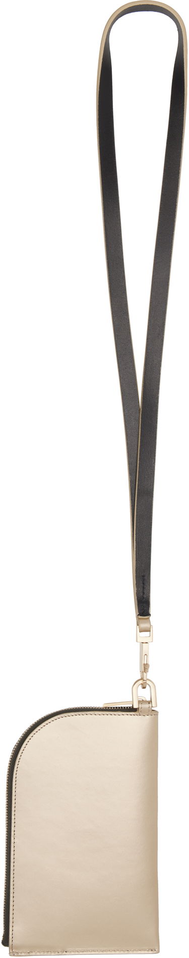 Портфейл Rick Owens Rick Owens Hollywood Neck Wallet Металик | RA01E0611 LGEMGH, 1