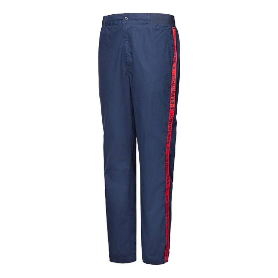 Спортни панталони Converse Chevron Wordmark Woven Pants Синьо | 10008256-A02, 0