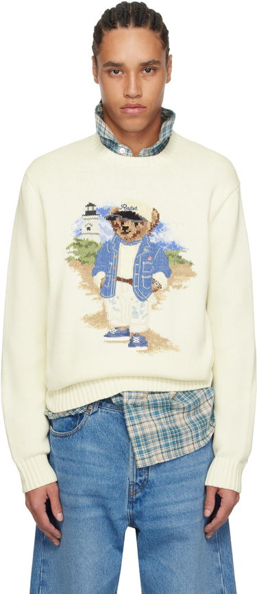 Пуловер Polo by Ralph Lauren Ralph Lauren Polo Bear Sweater Жълто | 710964797001, 0